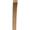Ekena Millwork 3 1/2"W x 26"D x 26"H Thorton Smooth Knee Brace, Western Red Cedar BRC04X26X26THR00SWR - alternate 4